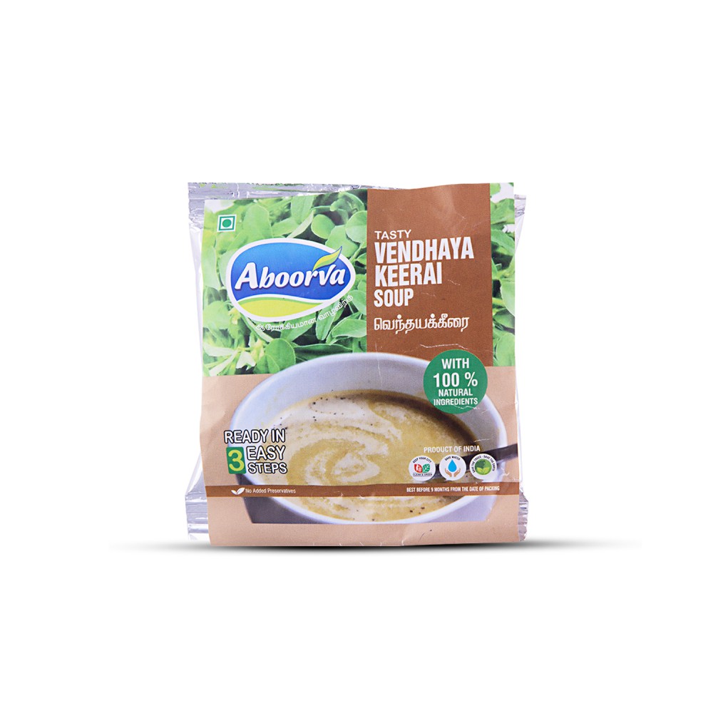 Vendhaya Keerai Soup