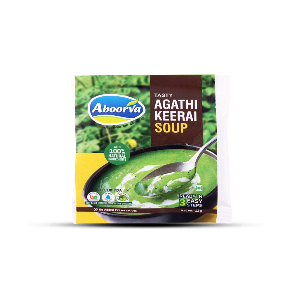 Agathi Keerai Soup