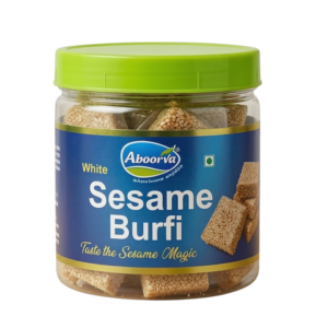 WHITE SESAME CHIKKI 180GMS