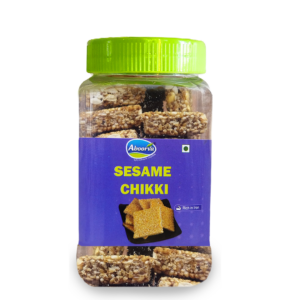 WHITE SESAME CHIKKI 180GMS