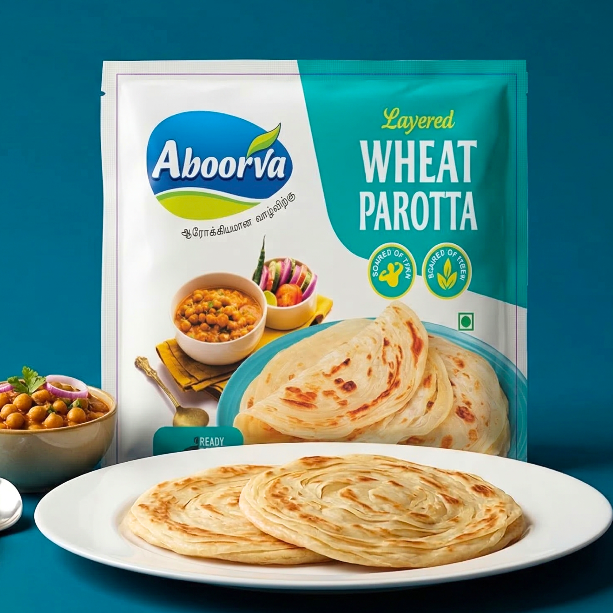 Wheat Parotta (6 pcs)